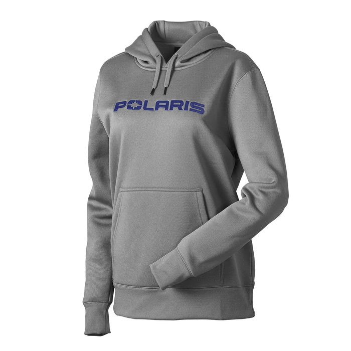 Polaris Women's Staple Hoodie 2.0, Gray/Blue | 2866452