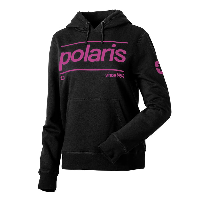 Polaris Women's Slope Hoodie, Black/Pink | 2866454