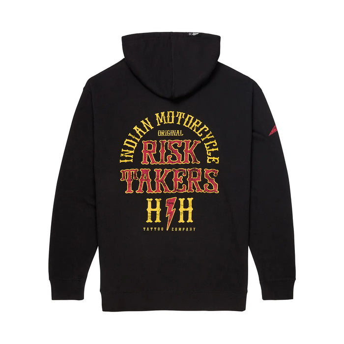 Indian Motorcycle Men's IMC X HH Risk Takers Hoodie, Black | 2866553
