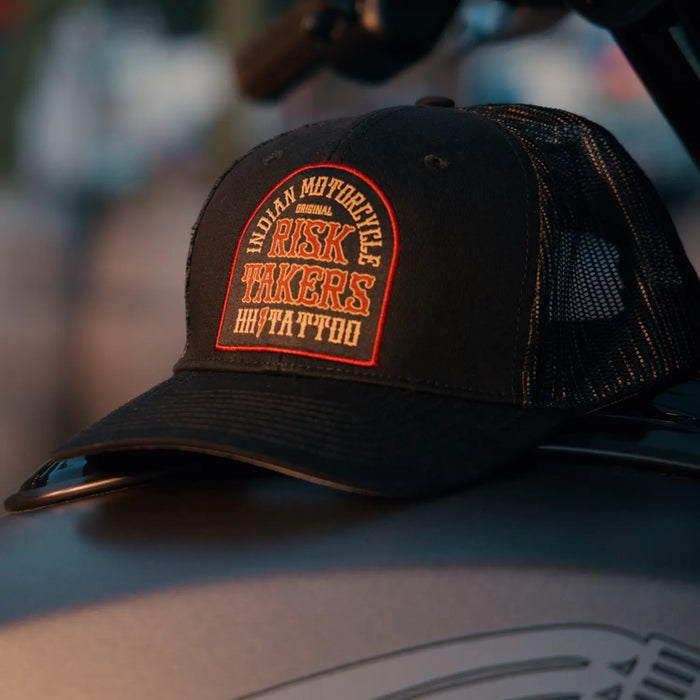 Indian Motorcycle IMC X HH Risk Takers Cap, Black | 2866560