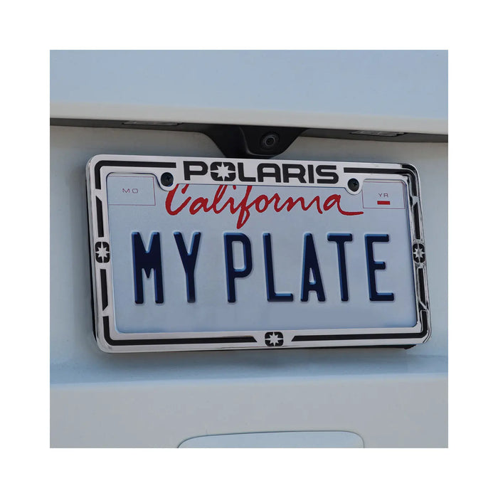Polaris Chrome License Plate Frame | 2866570
