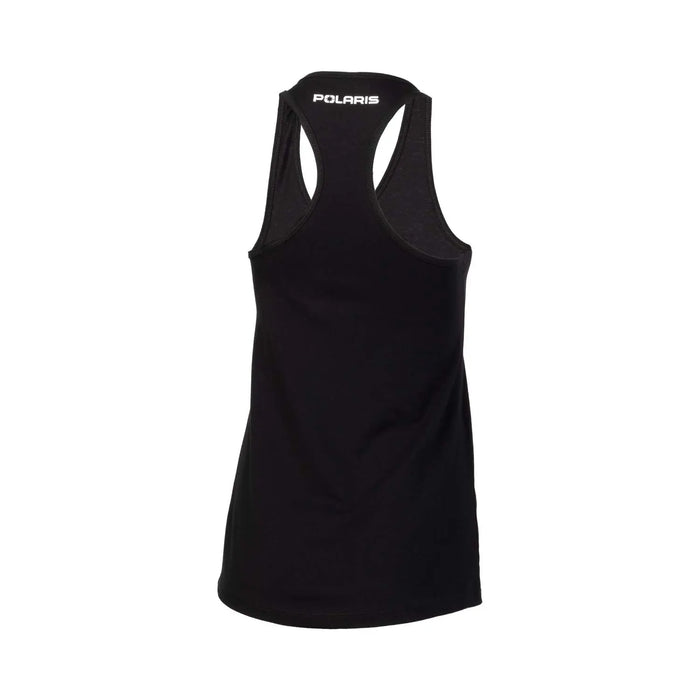 Polaris Women's RZR Racing Tank Top, Black | 2866582