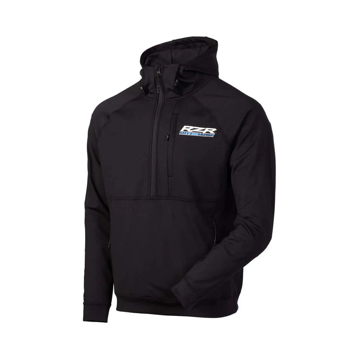 Polaris Men's RZR Racing Half-Zip Tech Hoodie, Black | 2866585