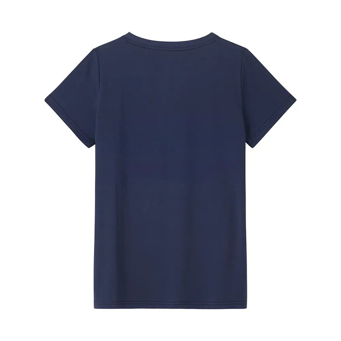 Indian Motorcycle Women's Essential Headdress Logo T-Shirt, Navy | 2866603