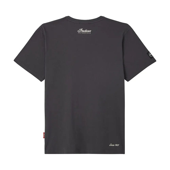 Indian Motorcycle Men's Icon T-Shirt, Gray | 2866606