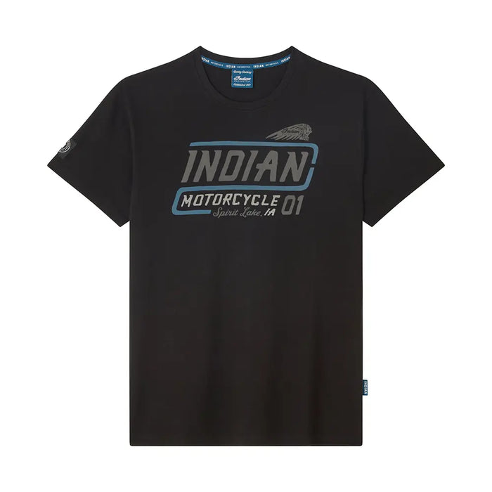 Indian Motorcycle Men's Spirit Lake Graphic T-Shirt, Black | 2866612
