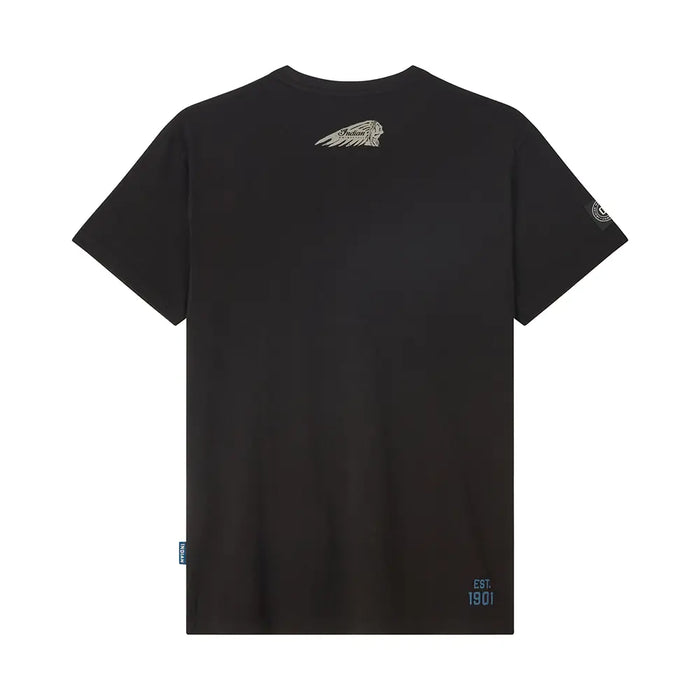 Indian Motorcycle Men's Spirit Lake Graphic T-Shirt, Black | 2866612