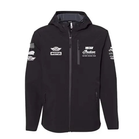 Indian Motorcycle Race Replica Soft Shell Jacket, Black | 2866691