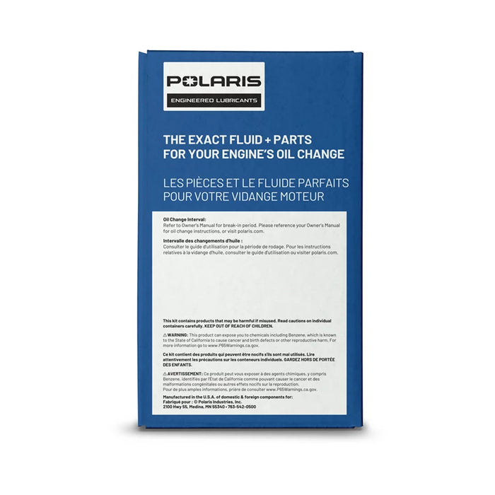 Polaris Full Synthetic Oil Change Kit | 2877473 - Bair's Powersports