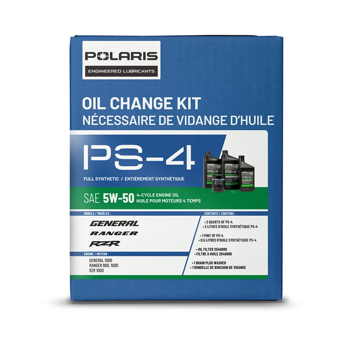 Polaris Full Synthetic Oil Change Kit | 2879323 - Bair's Powersports