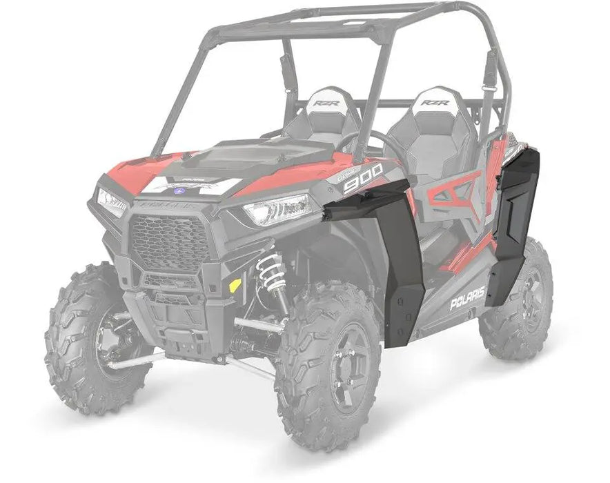 Polaris 60 inch Style Fender Flares, Black | 2879434