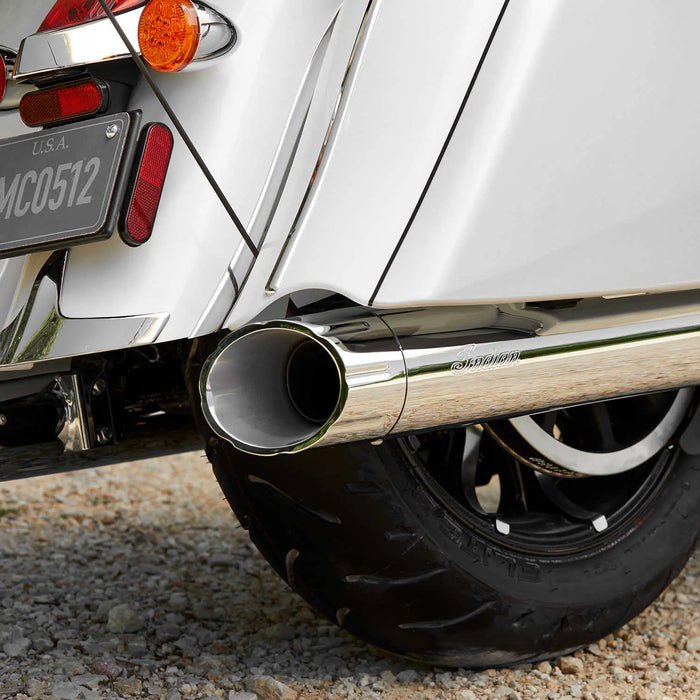 Indian Motorcycle Thunderstroke & Powerplus Stage 1 Slip-On Exhaust, Chrome | 2879769-156