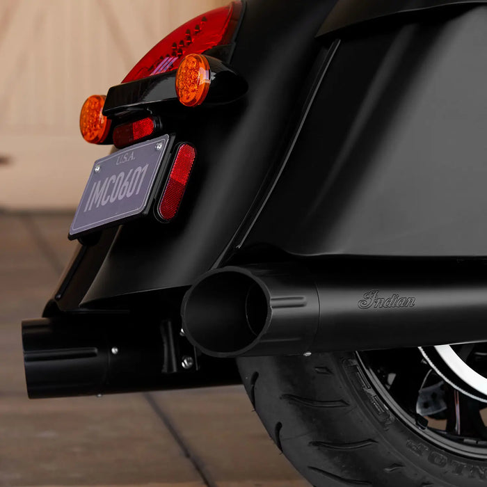 Indian Motorcycle Thunderstroke & Powerplus Stage 1 Slip-On Exhaust, Black | 2879769-922