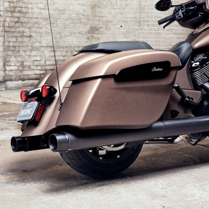 Indian Motorcycle Thunderstroke & Powerplus Stage 1 Slip-On Exhaust, Black | 2879769-922