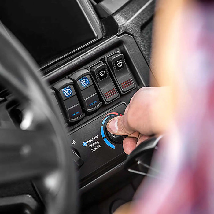 Polaris In-Cab Heater and Defrost Kit, Black | 2880023