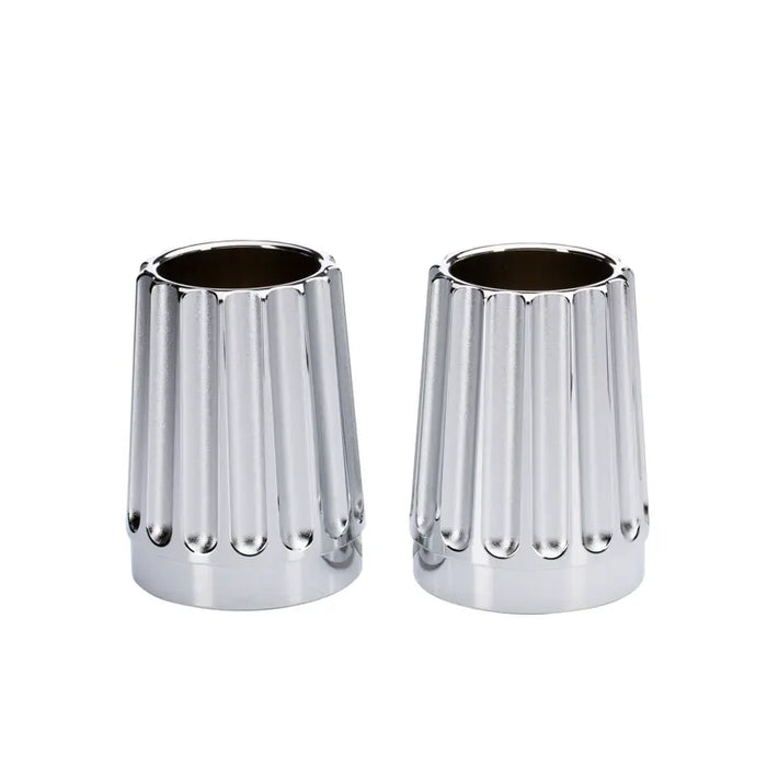 Indian Motorcycle Grooved Exhaust Tips, Chrome | 2880799-156