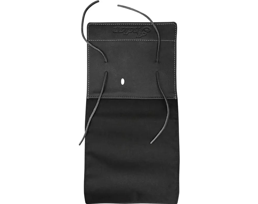 Indian Motorcycle Genuine Leather Fork Bag Tool Roll, Black | 2880944-01