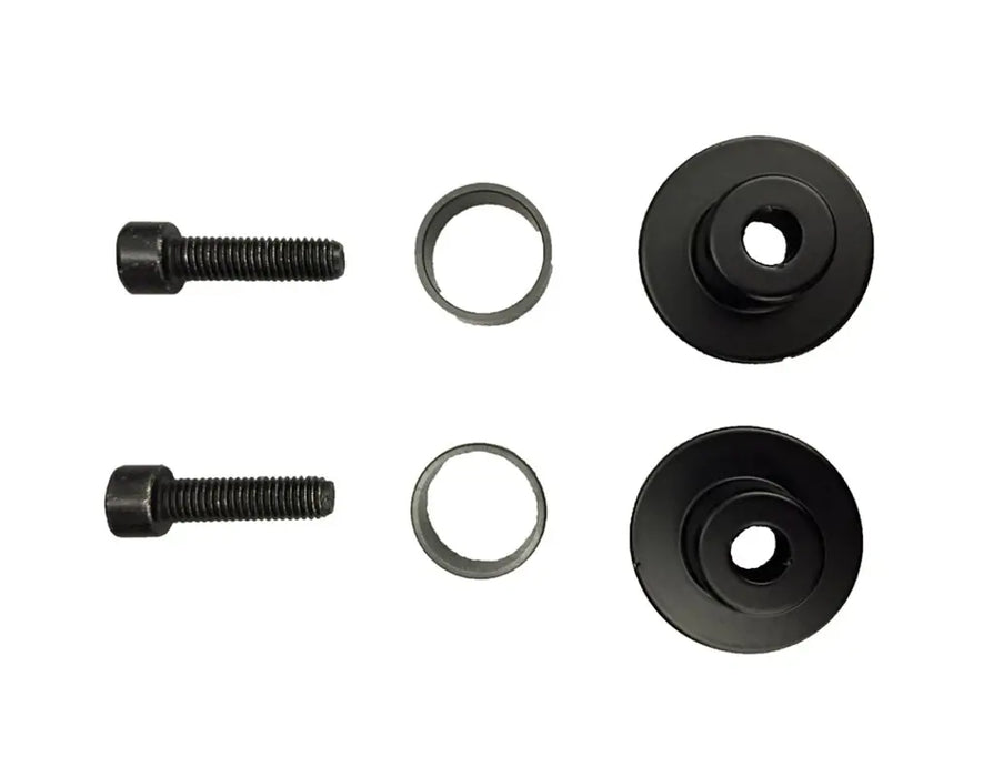 Indian Motorcycle Steel Top Mounted Spool Kit for Windshields, Black | 2881476