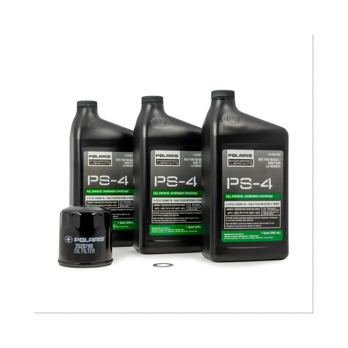 Polaris Full Synthetic Oil Change Kit | 2881696 - Bair's Powersports