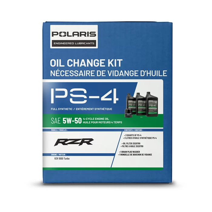 Polaris Full Synthetic Oil Change Kit | 2881696 - Bair's Powersports