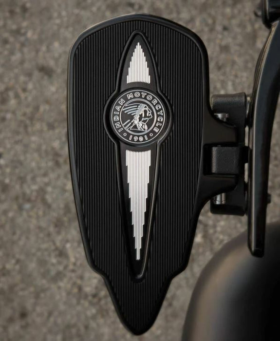 Indian Motorcycle Select Passenger Floorboards, Pair, Black | 2882866-468