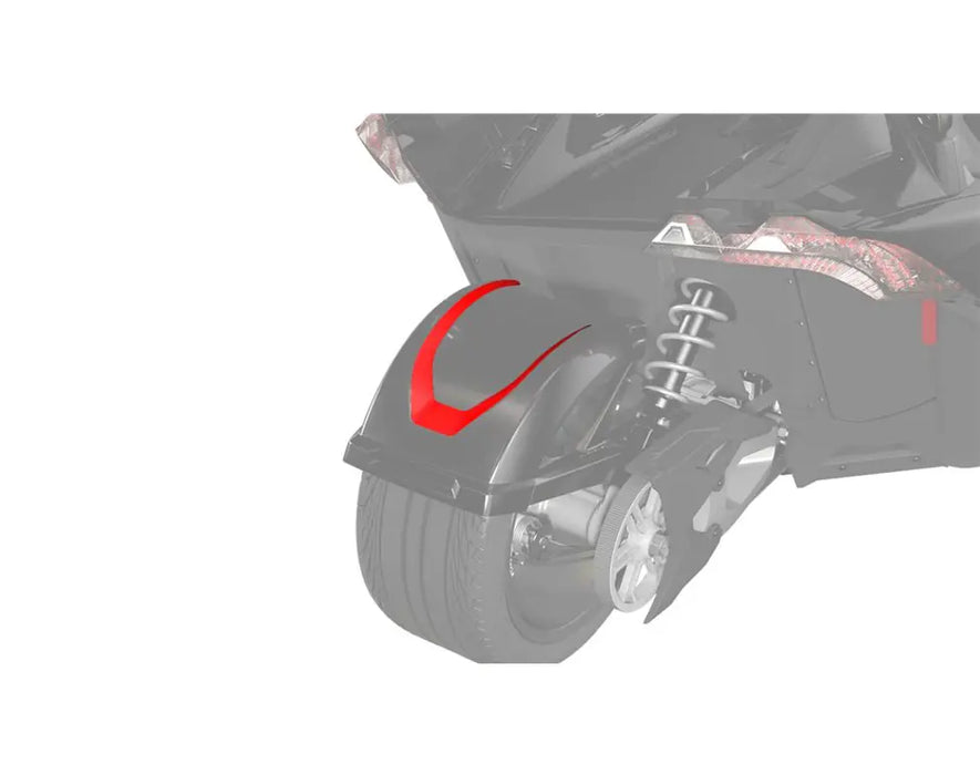 Slingshot 305 mm. Rear Fender Decal | 2883281