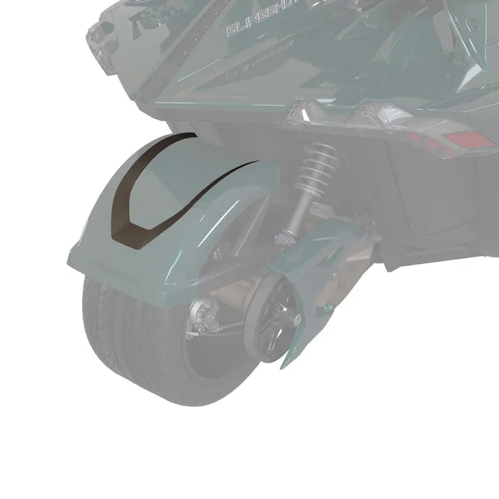 Slingshot 305 mm. Rear Fender Decal | 2883281