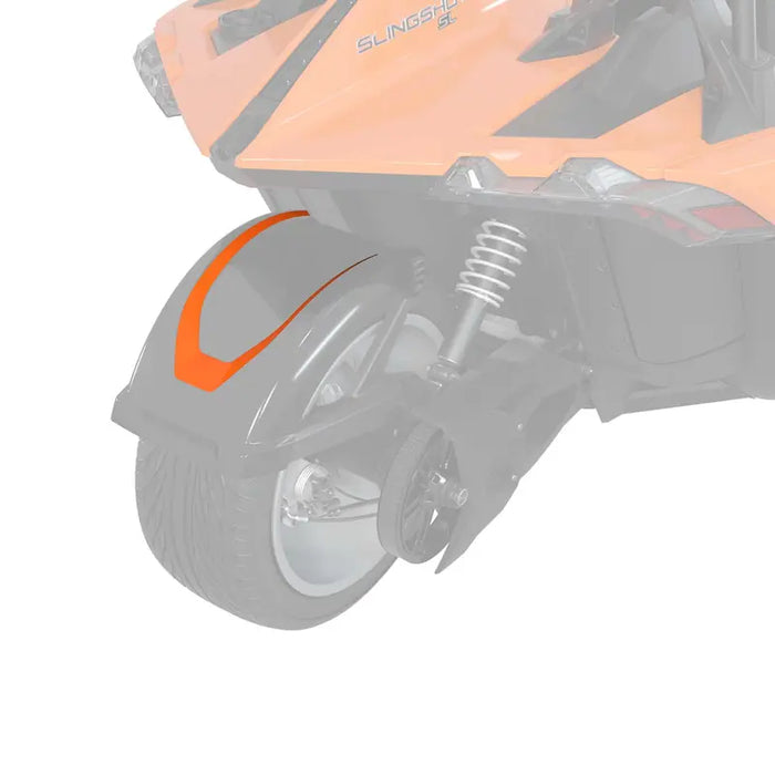 Slingshot 265 mm. Rear Fender Decal | 2883282