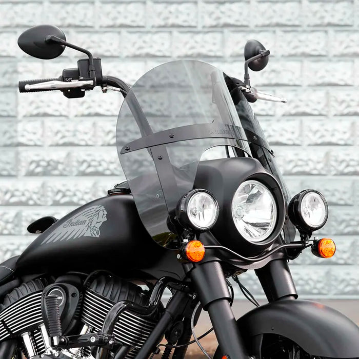 Indian Motorcycle Polycarbonate 11.3 in. Quick Release Wind Deflector, Tinted | 2883309-266