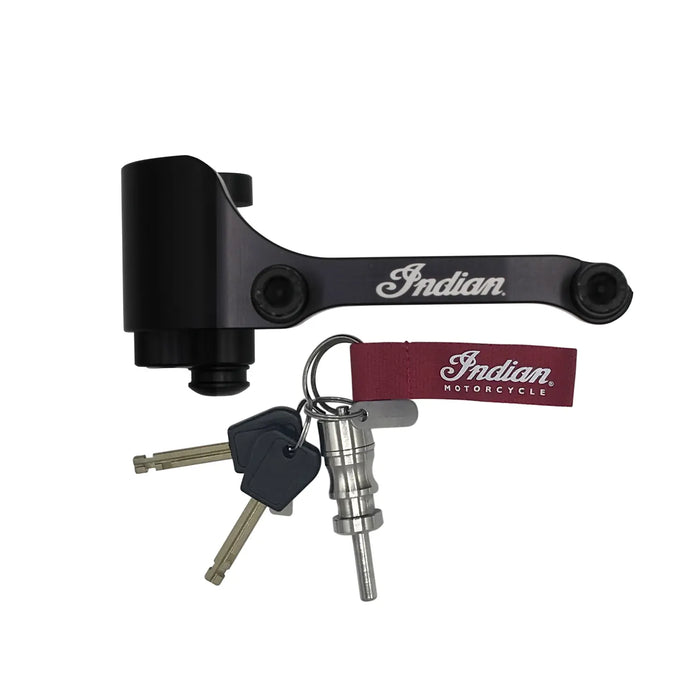 Indian Motorcycle Front Wheel Disc Lock, Black | 2883508