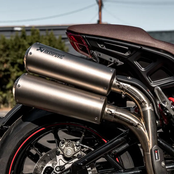 Indian Motorcycle High Mount Slip-On Exhaust by Akrapovič | 2883519