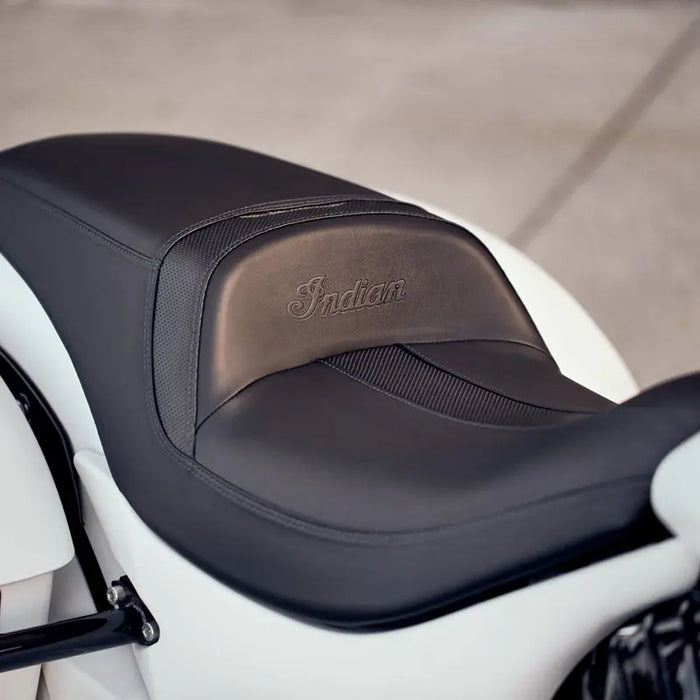 Indian Motorcycle Standard Reach Syndicate Seat, Black | 2883663-VBA