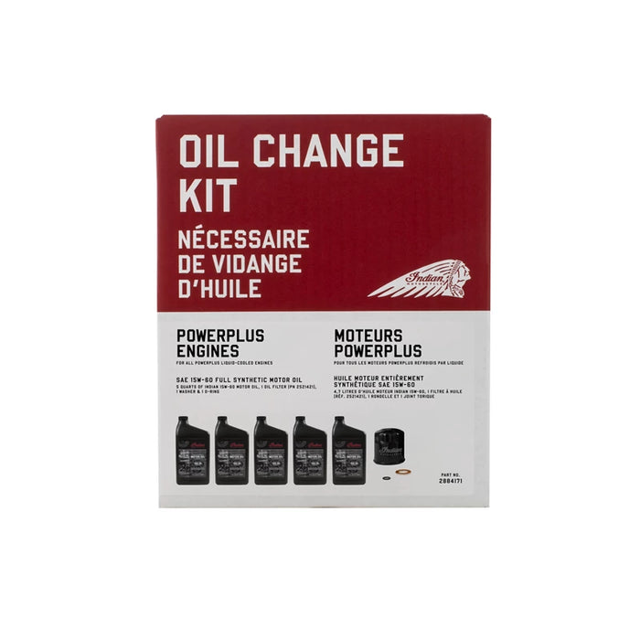 Indian Motorcycle PowerPlus Oil Change Kit | 2884171 - Bair's Powersports