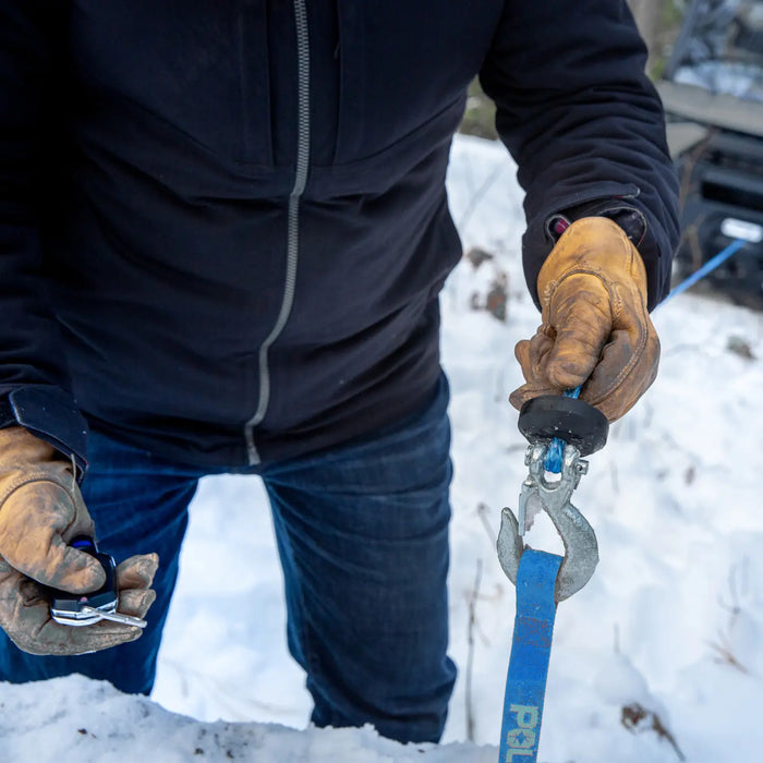 Polaris Pro Series 6,000 LB Winch Kit with Synthetic Rope | 2891662