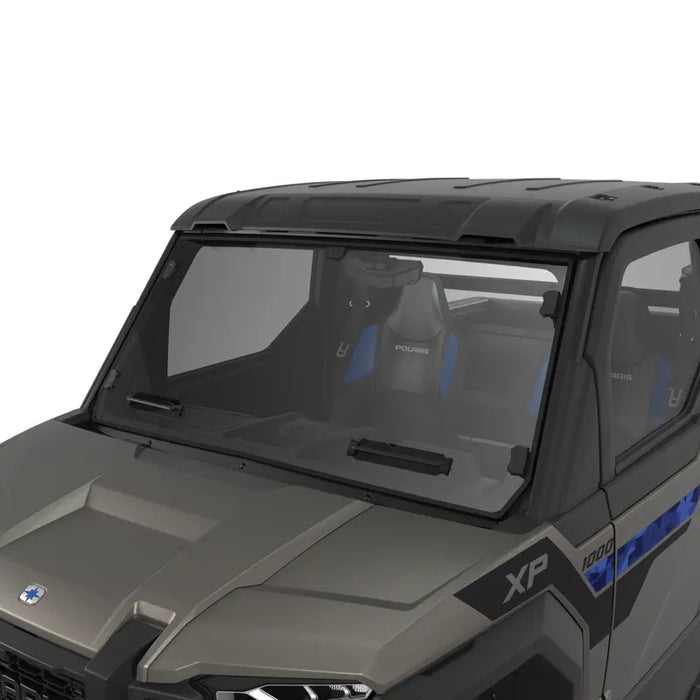 Polaris Lock & Ride Full Vented Windshield - Hard Coat Poly | 2884409