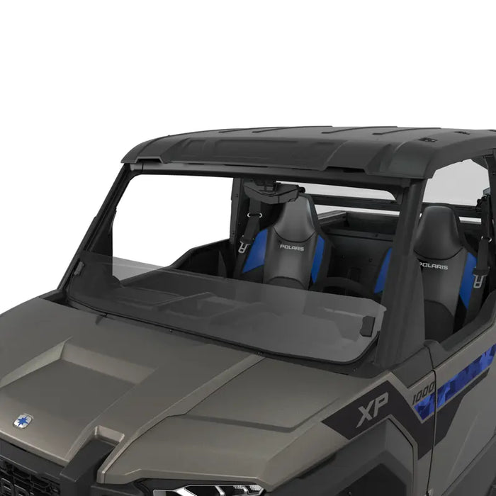 Polaris Lock & Ride Half Windshield - Hard Coat Poly | 2884411