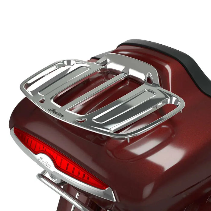 Indian Trunk Rack Indian Motorcycle Trunk Rack, Chrome | 2884452-156 — Bair's Powersports ...