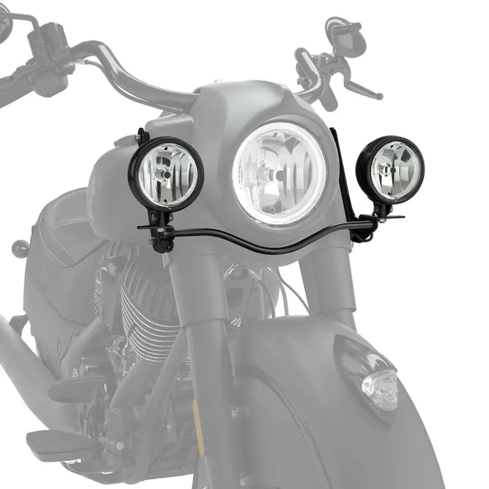 Indian Motorcycle Driving Lights, Gloss Black | 2884470-266