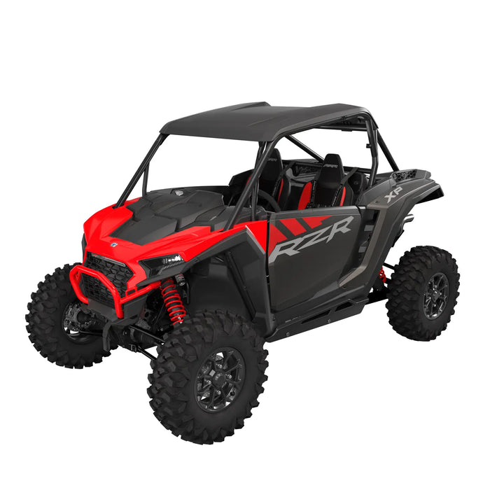 Polaris Low Profile Rock Sliders, 2-Seat, Black | 2884472-458