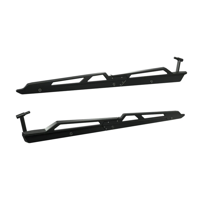 Polaris Low Profile Rock Sliders, 4-Seat, Black | 2884511-458