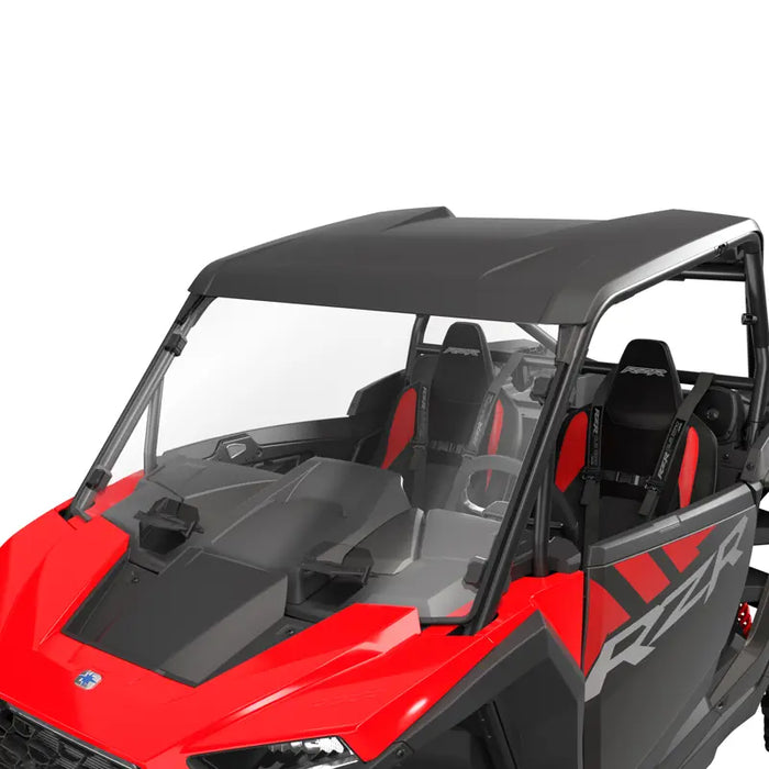 Polaris Lock & Ride Full Vented Windshield - Hard Coat Poly | 2884542