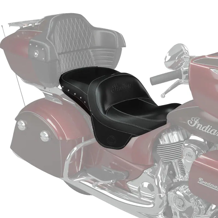 Indian Motorcycle ClimaCommand Classic Seat, Ride Command Enabled, Black | 2884559-VBA