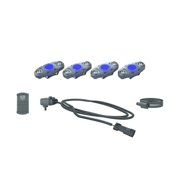 Polaris Pro Armor Rock Lights, Blue | 2884684