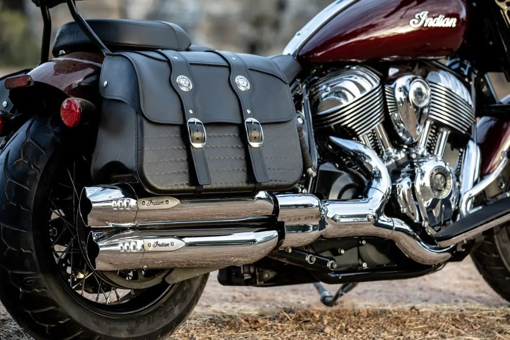 Indian Motorcycle Fish Tail Exhaust Tips, Chrome | 2884722-156