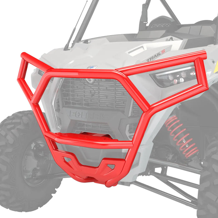 Polaris High Coverage Front Bumper, Red | 2884732-293