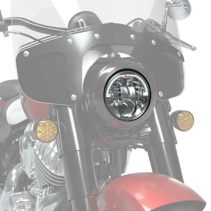 Indian Motorcycle Pathfinder 5 ¾ in. Adaptive LED Headlight, Chrome | 2884995-156