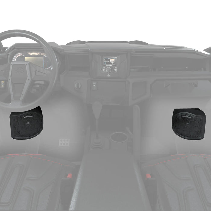 Polaris Stage 2 & 3 Audio Kit - Front + Rear Speakers by Rockford Fosgate® | 2885163