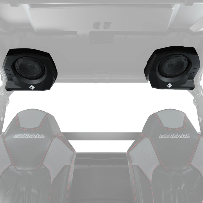 Polaris Stage 2 & 3 Audio Kit - Front + Rear Speakers by Rockford Fosgate® | 2885163