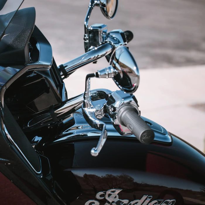 Indian Motorcycle Low Rise Handlebar, Polished | 2885177-410