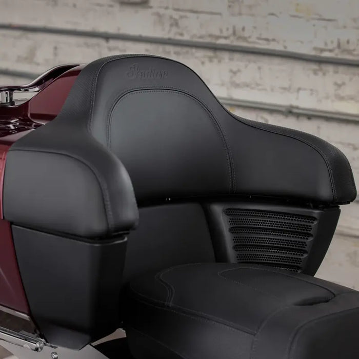 Indian Motorcycle Slim Touring Trunk Backrest Pad, Black Vinyl | 2889056-VBA